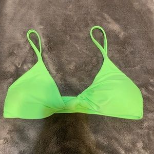 Zumiez Damsel Neon Green Bikini Top